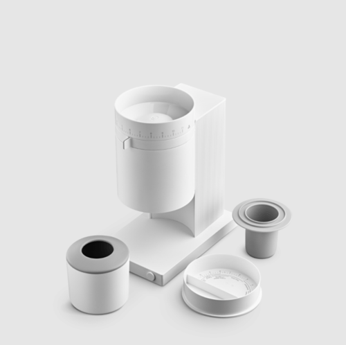 مطحنة القهوة اوبس من فيلو - ابيض