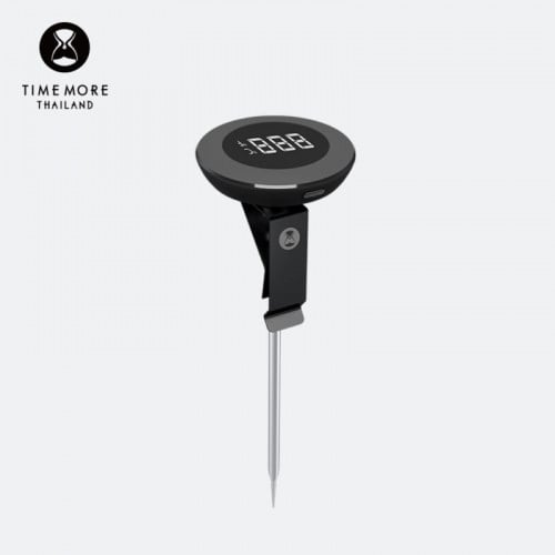 تايمور مقياس حرارة رقمي باللون الاسود