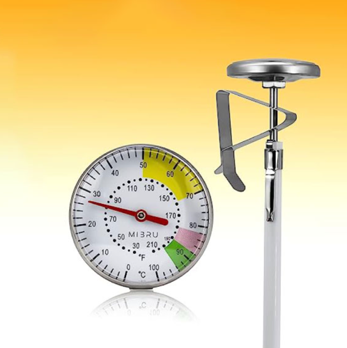 ميزان حرارة الماء او الحليب للقهوة المختصة