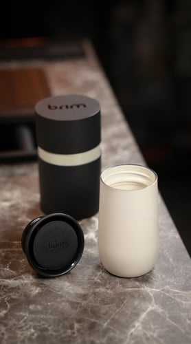 Moonlight 10oz Ceramic Interior Reusable Cup Brim...