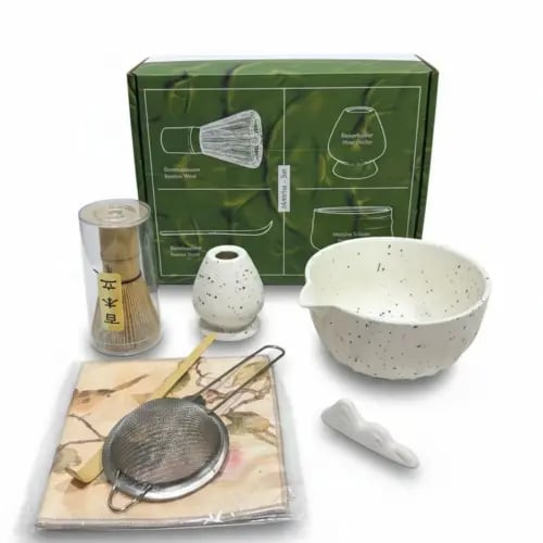 مجموعة أدوات الماتشا 500 مل , 7 قطع | Matcha Set w...