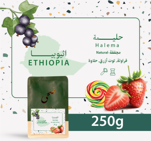 حليمة محمصة ضحى 250 جرام