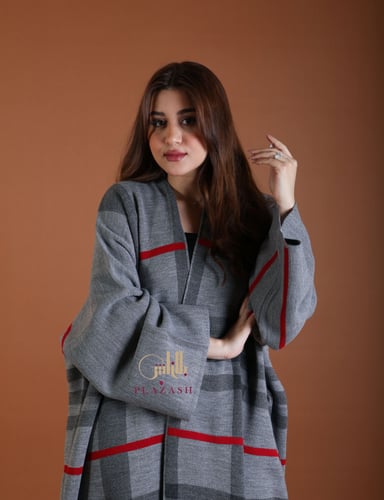 صوف سحاب رصاصي شتوي