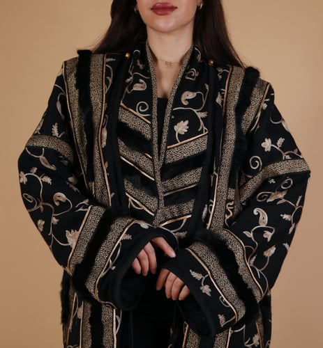 فروة كشميري فرو أرنب طبيعي