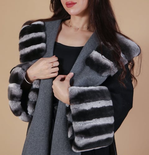 فروة شينشيلا فاخرة