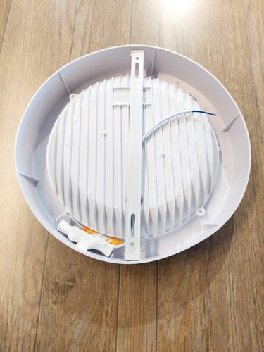 لطش cob خارجي 12بوصة 30سم 40w الإضاءة كريمي k4000