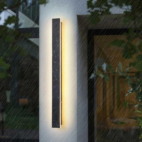 انارة خارجي مودرن بأنارة مخفي