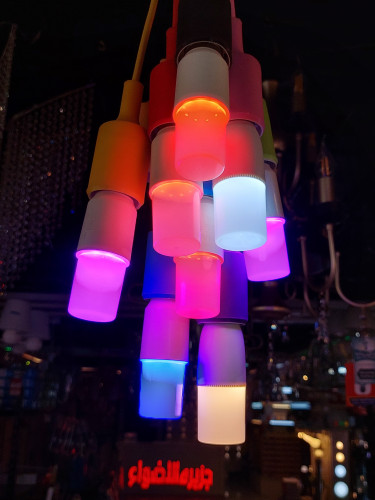 اصابع 9 وات LED بنور ازرق