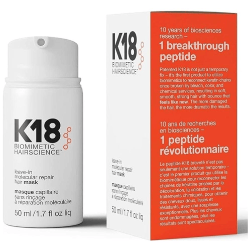 ماسك ليف ان لاصلاح الشعر الجزي من كيه 18 - 50 مل