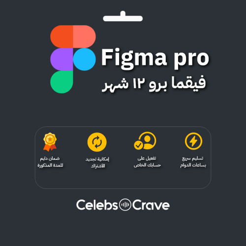 اشتراك فيجما برو سنة | على حسابك الخاص | Figma Pro...
