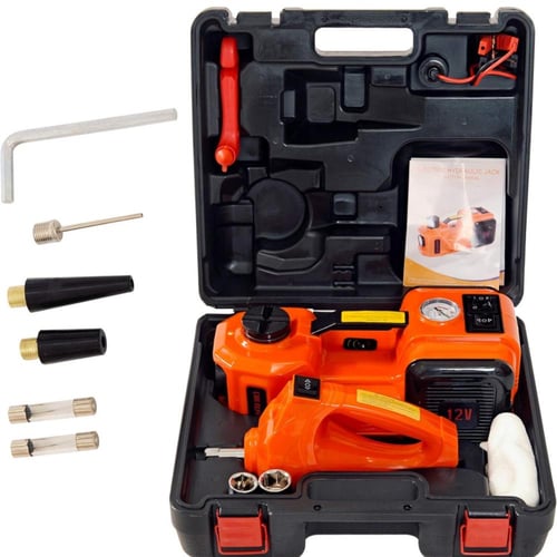 رافعة تاوا للسيارة مع مفتاح ربط مطرقي كهربائي، ادو...