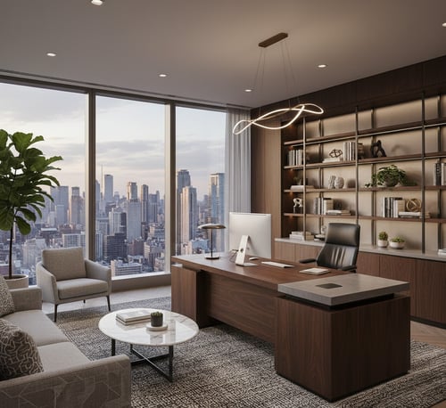 Interior design and furniture (office)
