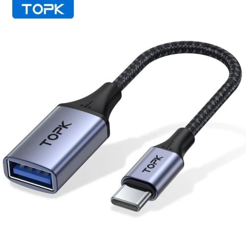 كابل من مخرج USB إلى type c