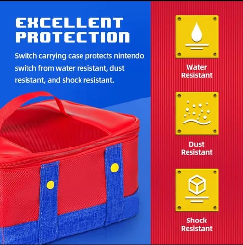 حقيبة حفظ لعبة نيتندر وملحقاتها