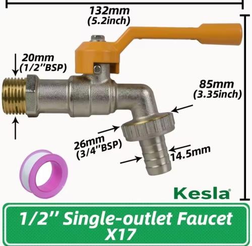 ولف زراعي 1/2 بوصة