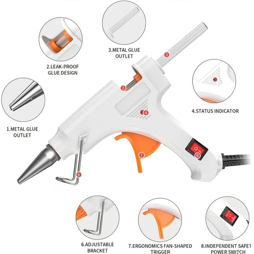 مسدس غراء السليكون