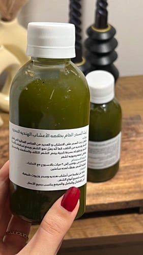 زيت السدر الخام بالاعشاب الهنديه