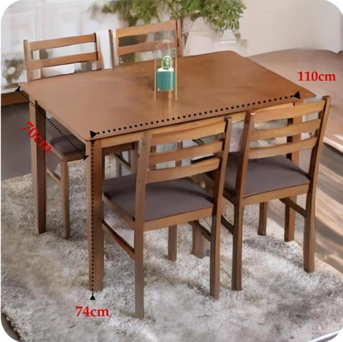 طقم طاولة طعام 4كرسي بتصميم فاخر