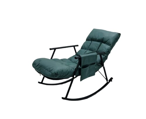 كرسي هزاز راقي لون زيتي