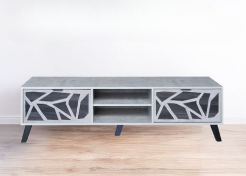 طاوله تلفاز بلازما بتصميم انيق وعصرى 160سم