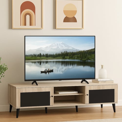 طاولة تلفاز تناسب كل احتياجاتك بتصميم مميز