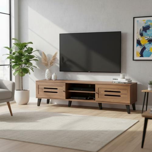 طاوله تلفاز بتصميم مميز وعصرى 160سم