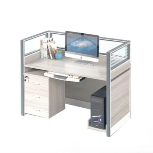 مكتب عمل بتصميم هندسي جذاب