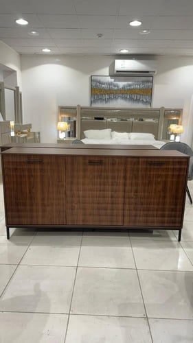 بوفيه خشبى فاخر بتصميم مميز