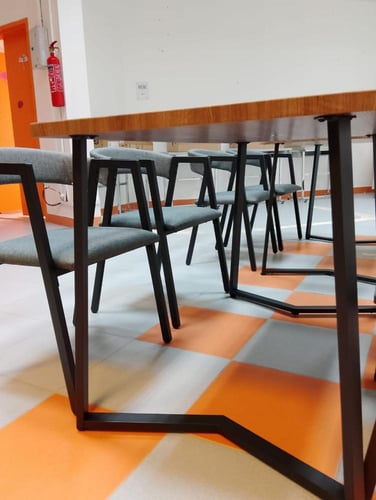 طاولة طعام خشب 4 كرسي