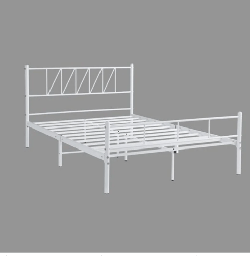 سرير معدني عملي وأنيق لغرف النوم 140*200سم