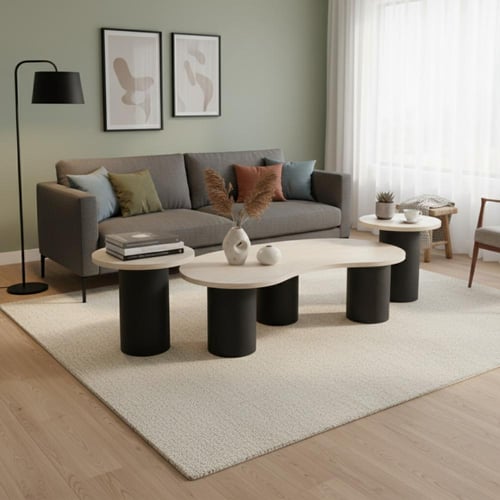 طقم طاولة قهوة فاخر