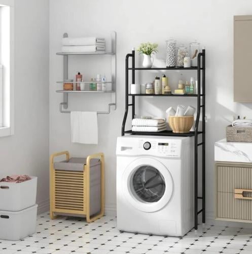 رف الغسالة المعدني بتصميم فاخر ومميز