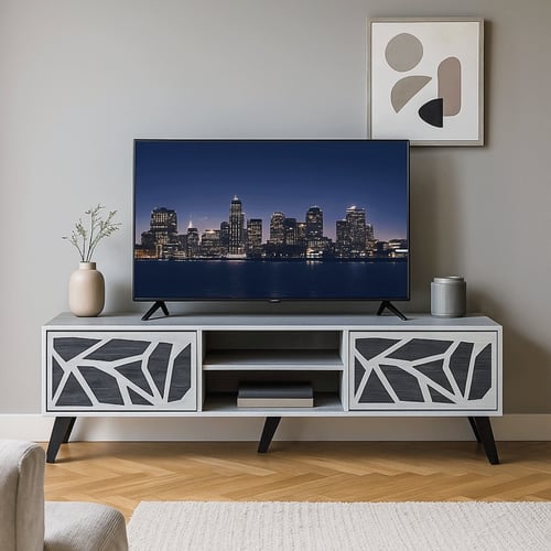 طاوله تلفاز بلازما بتصميم انيق وعصرى 160سم