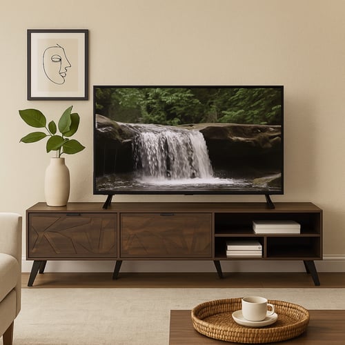 طاولة تلفاز بمقاس 180 سم بألوان عصرية ومميزه