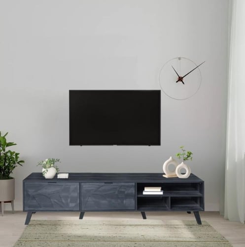 طاولة تلفاز بمقاس 180 سم بألوان عصرية ومميزه