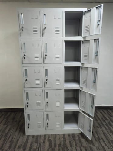 دواليب حديد لوكر بمقاسات متعدده