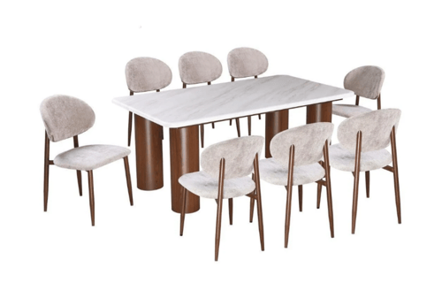 طاولة طعام راقى بالون البنى