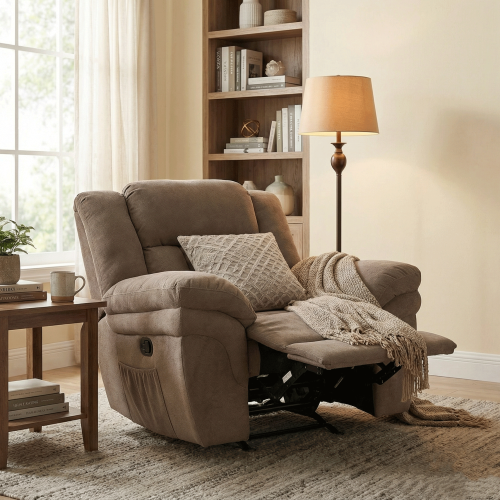 كرسي إسترخاء هزاز ثابت مميز للراحة الفائقة