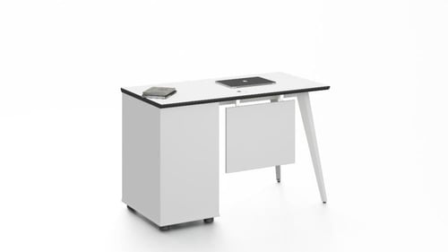 مكتب مريح ومتين للعمل والدراسة مقاس 120 سم