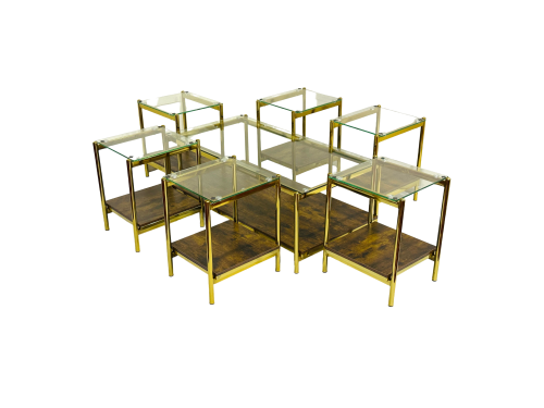 طقم طاولات قهوة عصري بتصميم مبتكر