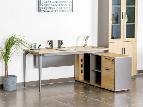 مكتب عمل إداري عصري وعملي مقاس 160 سم