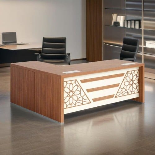 مكتب حرف L مقاس 160 سم