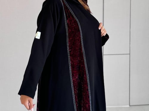 كريب سراميك ومخمل كلوش نص ناعم