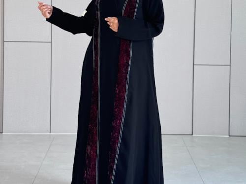 كريب سراميك ومخمل كلوش نص ناعم