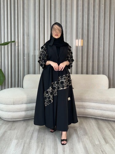 كريب حرير مغسول خيط ياباني ورد