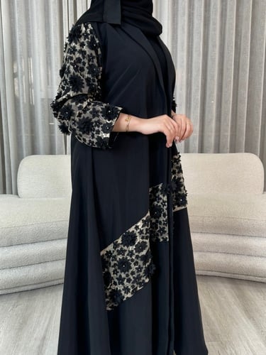 كريب حرير مغسول خيط ياباني ورد