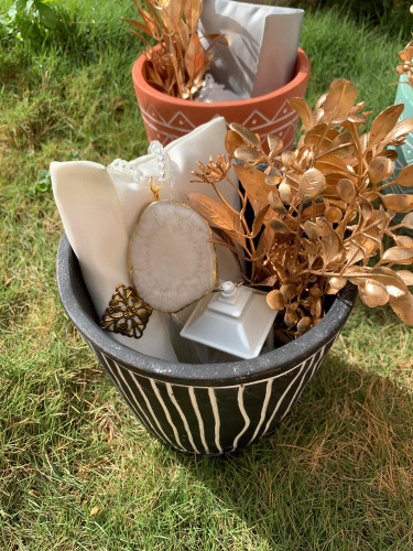 هديه فخار رمضاني مع تعليقه