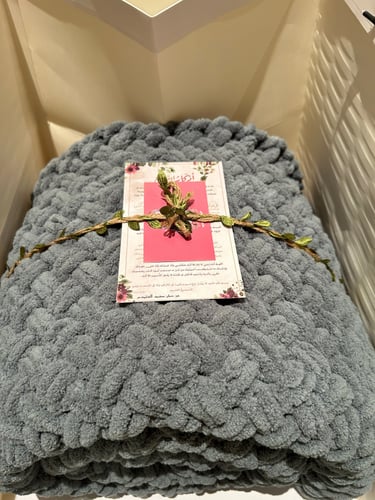 بطانيات لون واحد