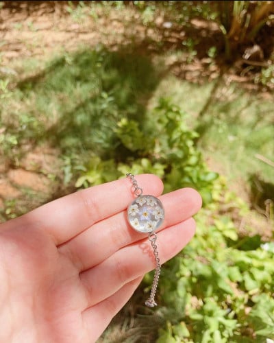 سوارة ورد ازرق