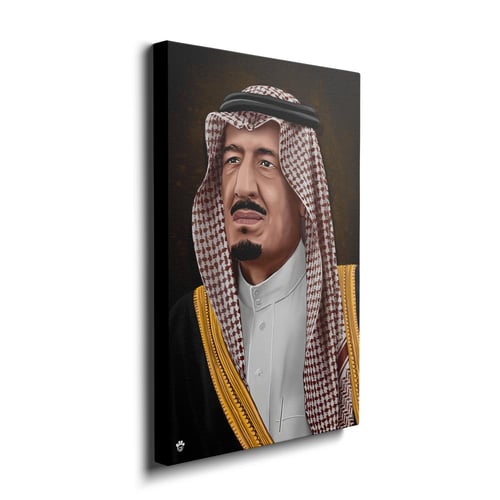 لوحة الملك سلمان